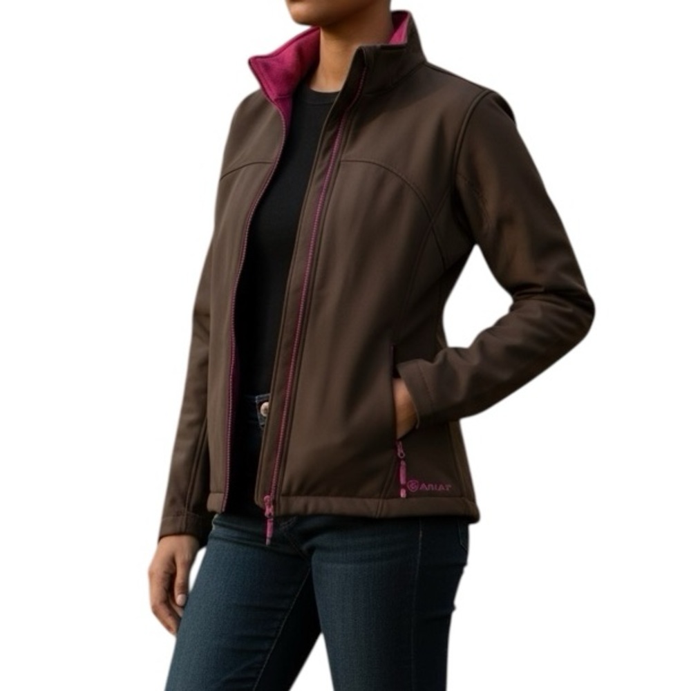 ARIAT Brown Soft Shell Jacket